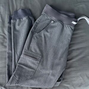 Figs Gray Track Pants